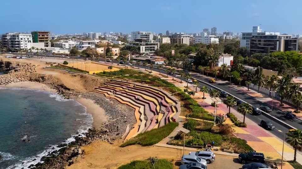 La corniche de Dakar